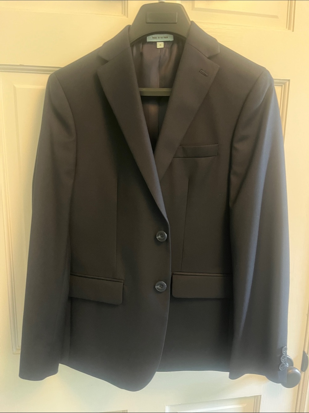 Classic Boys' Dark Navy Two-Button Blazer